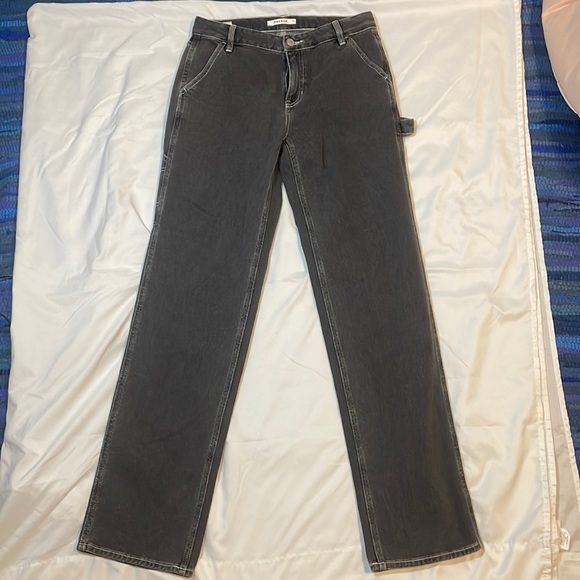 New without tags Low rise cargo pants pacsun jeans size 26 - Picture 1 of 3